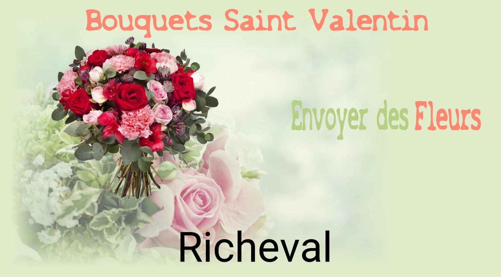 Roses de Saint-Valentin livrées à Richeval